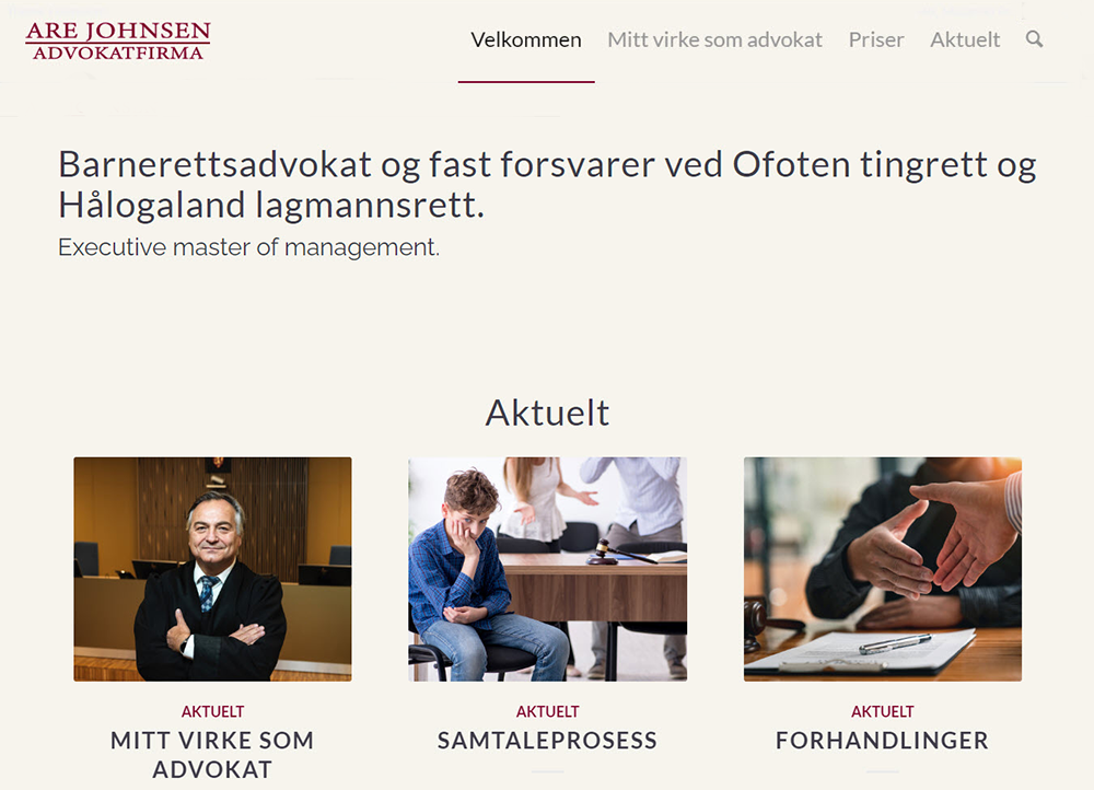 Strafferettsadvokat ved Ofoten tingrett